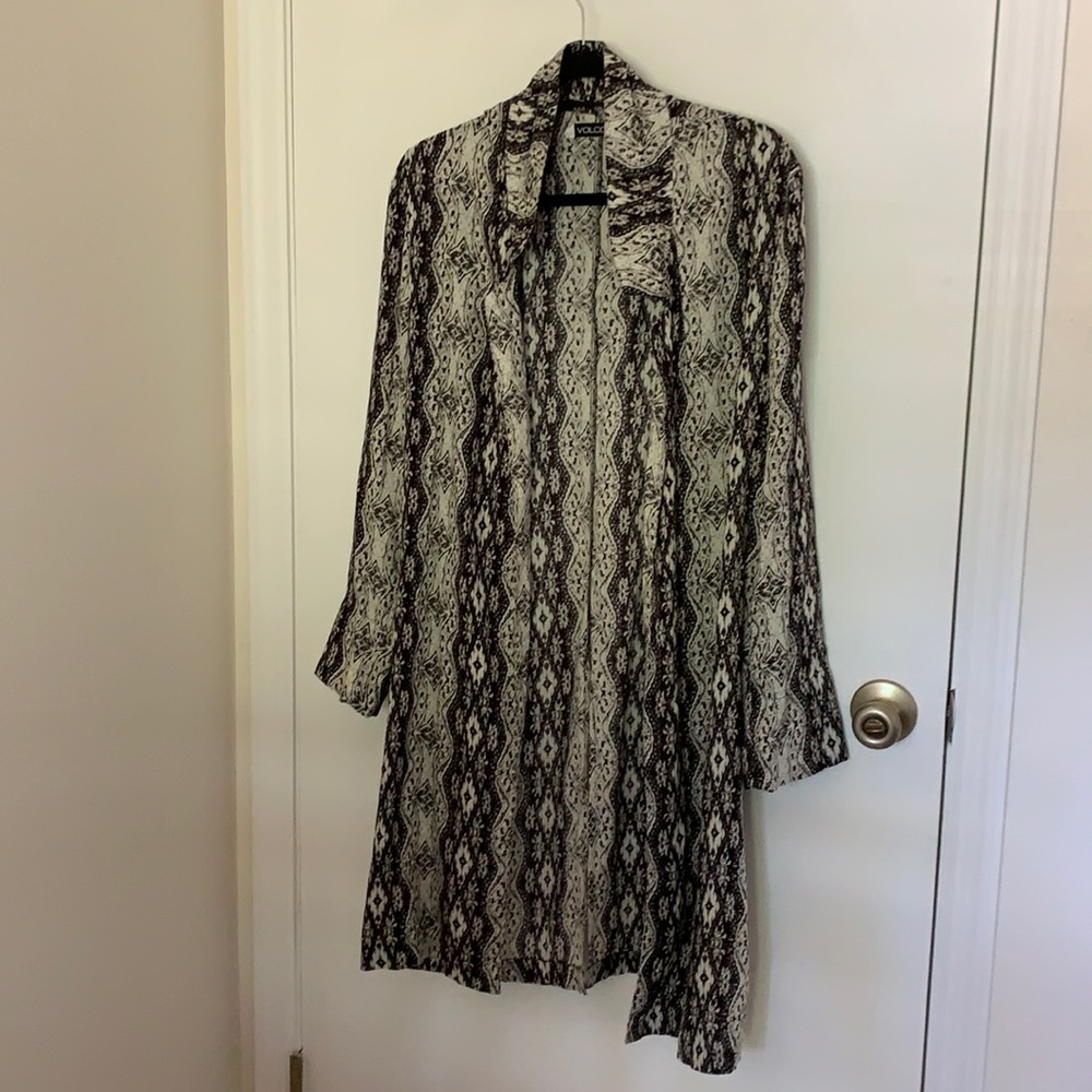 Volcom snakeskin shrug